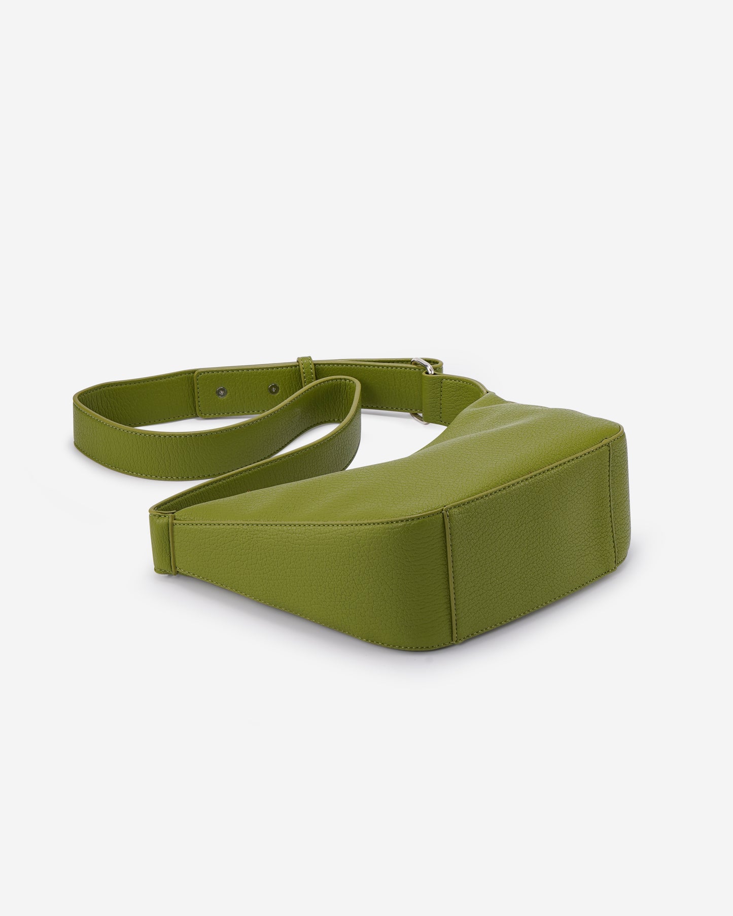 Dulcet Project Women's Retro Zipper Sholder Crossbody Bag-Green/Black